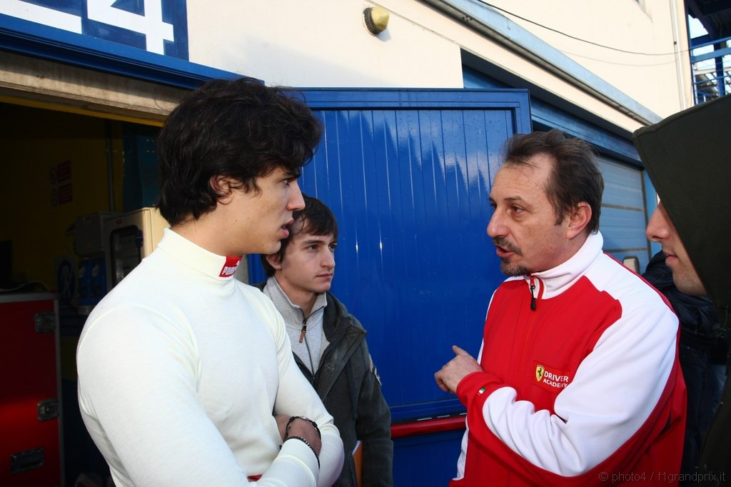 Test Ferrari F2008 Italian F3 Drivers Vallelunga